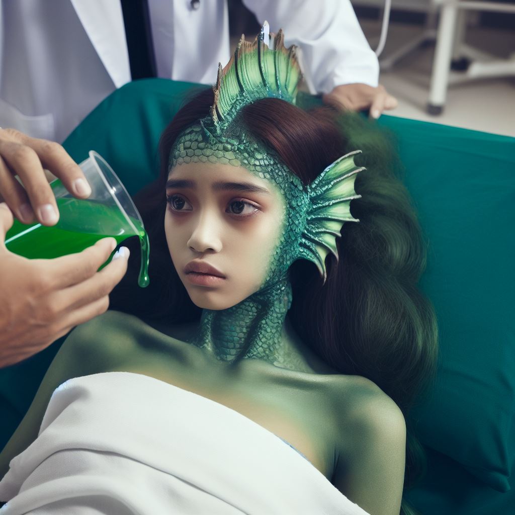TF Fish Woman Medical 100 by MondOhneErde on DeviantArt