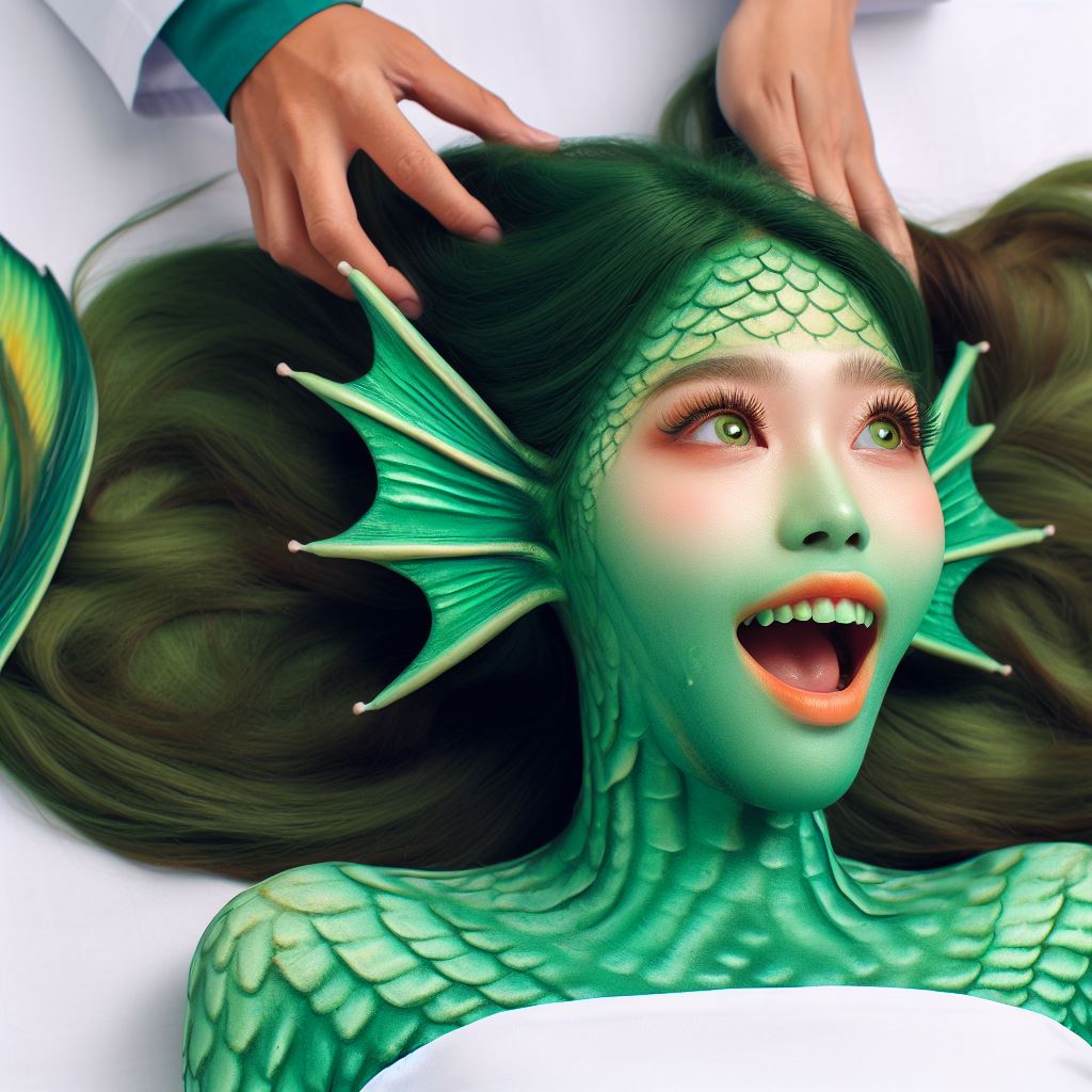 TF Fish Woman Medical 155 by MondOhneErde on DeviantArt
