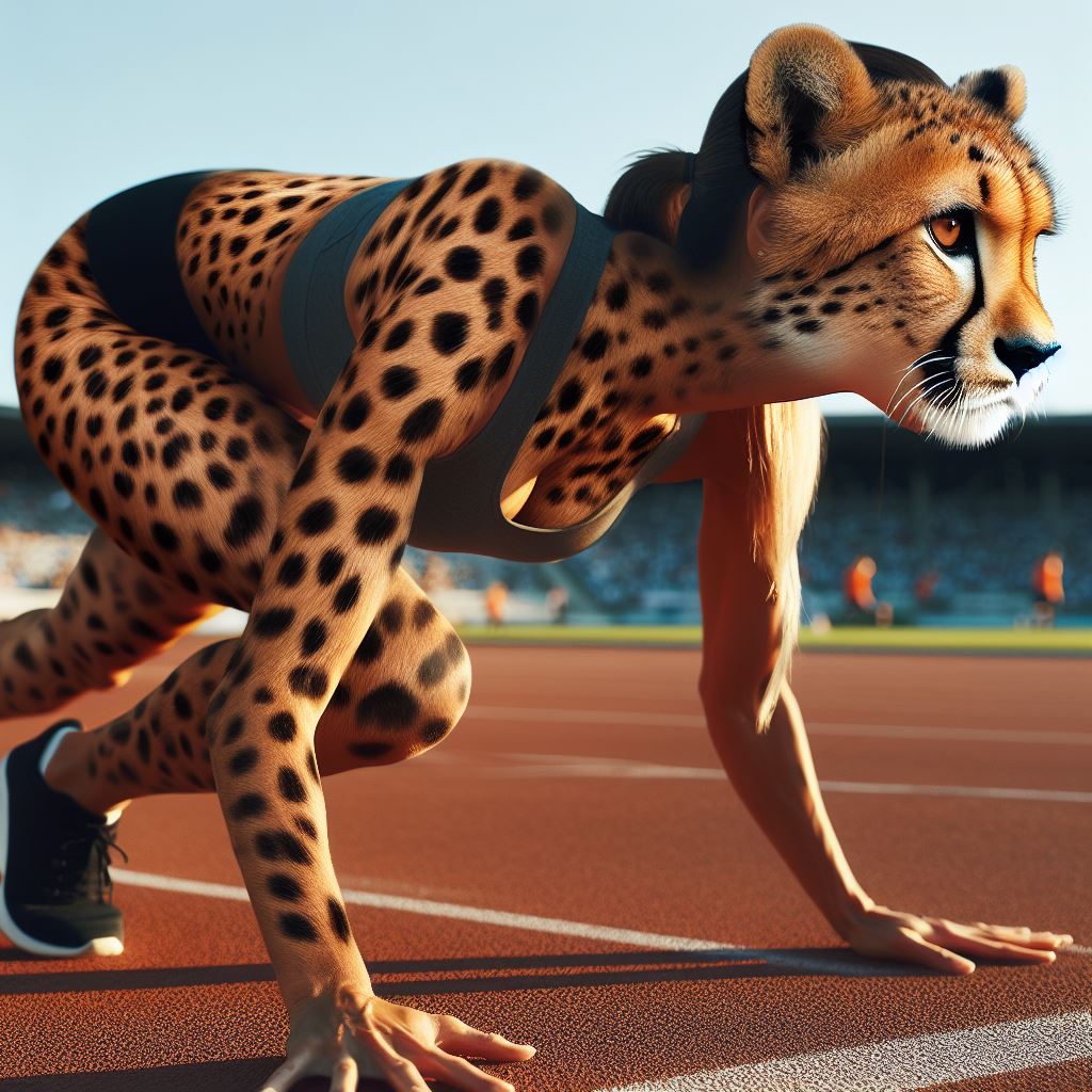 TF Cheetah Woman Sports Sprint 102 by MondOhneErde on DeviantArt