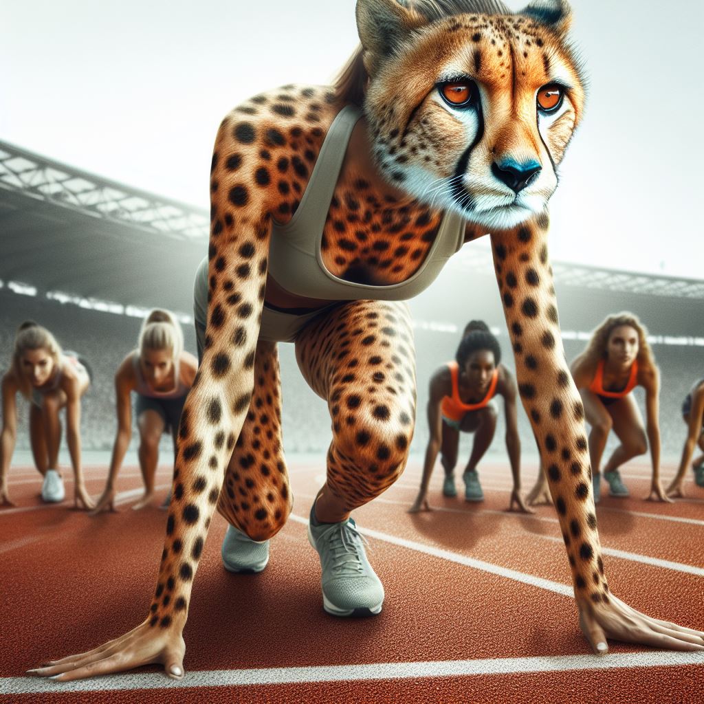 TF Cheetah Woman Sports Sprint 115 by MondOhneErde on DeviantArt