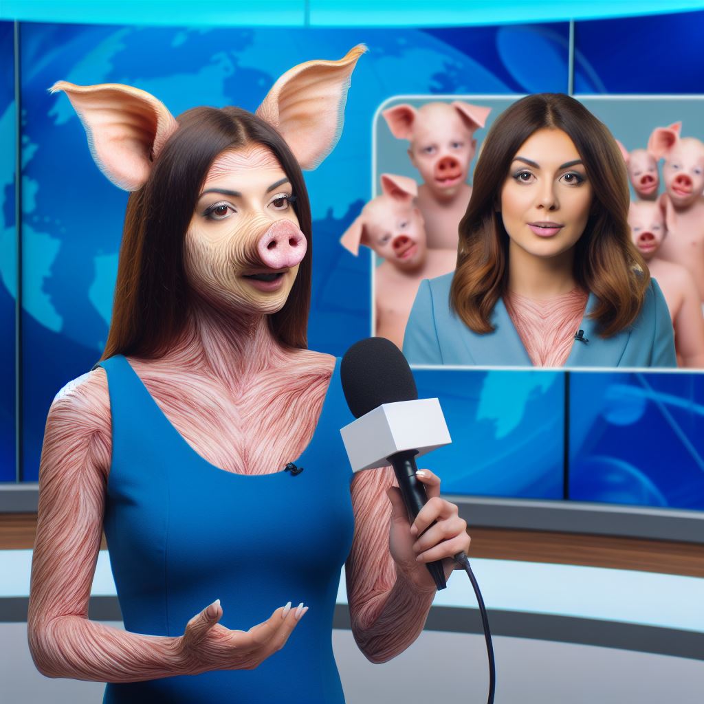 TF Pig Woman News 109 by MondOhneErde on DeviantArt