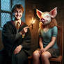 TF Pig Hermione Harry Potter 112