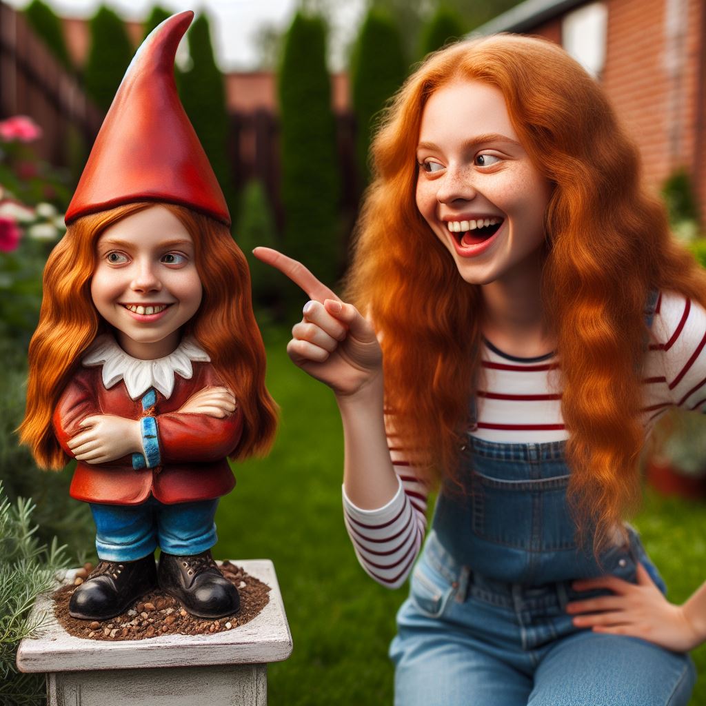TF Inanimate GardenGnome Girl Garden 010 by MondOhneErde on DeviantArt