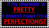 Perfectionism stamp by JourneyOfBell
