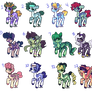 JJBA Themed Pony Adopts (6/12 OPEN)