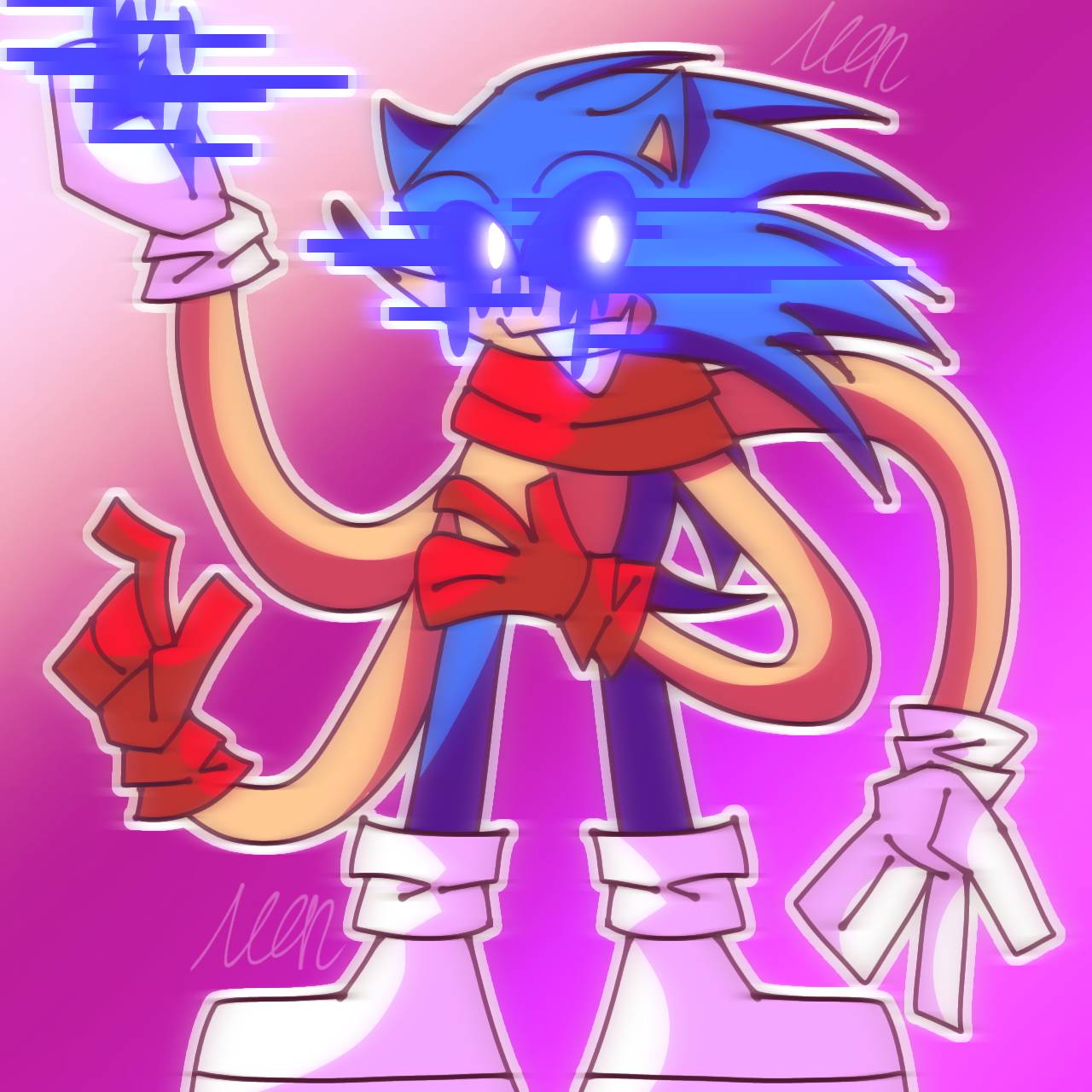 Majin sonic my beloved- by bruelsa14 on DeviantArt