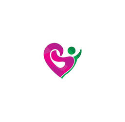 Health centre and fitness logo design 