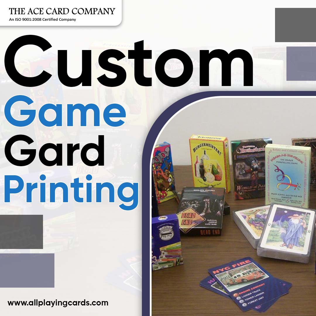 Custom Game Card Printing Custom Game Card Printing