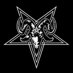 Truly Satanic Baphomet Logo