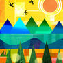 Abstract Landscape