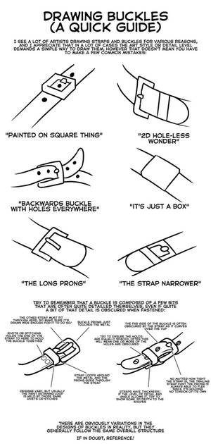 Drawing Buckles (A Quick Guide)