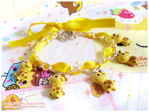 Baby Giraffe Charm Bracelet