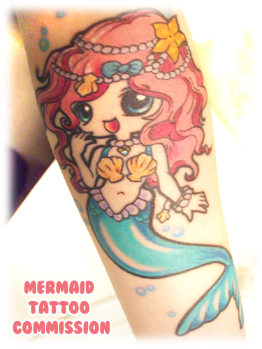 Tattoo: Mermaid