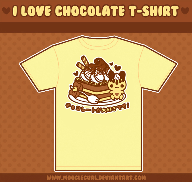 I Love Chocolate - Tee Design