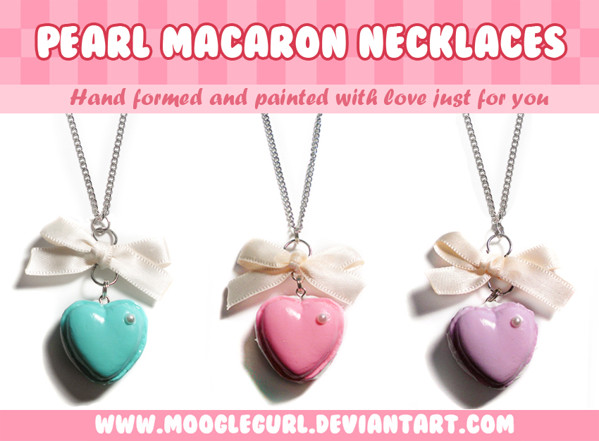 Pearl Macaron Necklaces