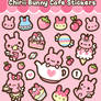 Chirii Bunny Cafe Stickers