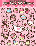 Chirii Bunny Cafe Stickers