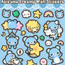 Aoikuma Dreamy Wish Stickers
