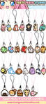 2011 Acrylic Charms by MoogleGurl