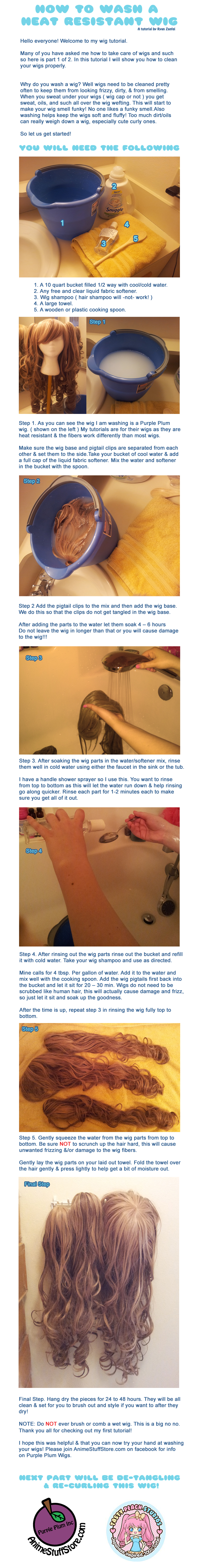 How to Wash a Heat Resistant Wig