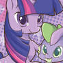 MLP: Twilight Sparkle and Spike