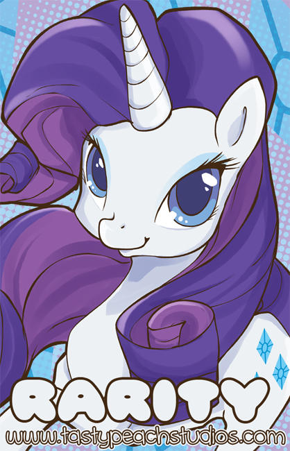 MLP: Rarity by TastyPeachStudios on DeviantArt