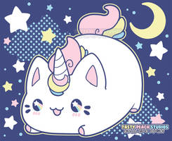 TPS: Meowchi 'Mewnicorn' Plush and Tee design