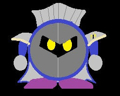 Meta Knight on Paint