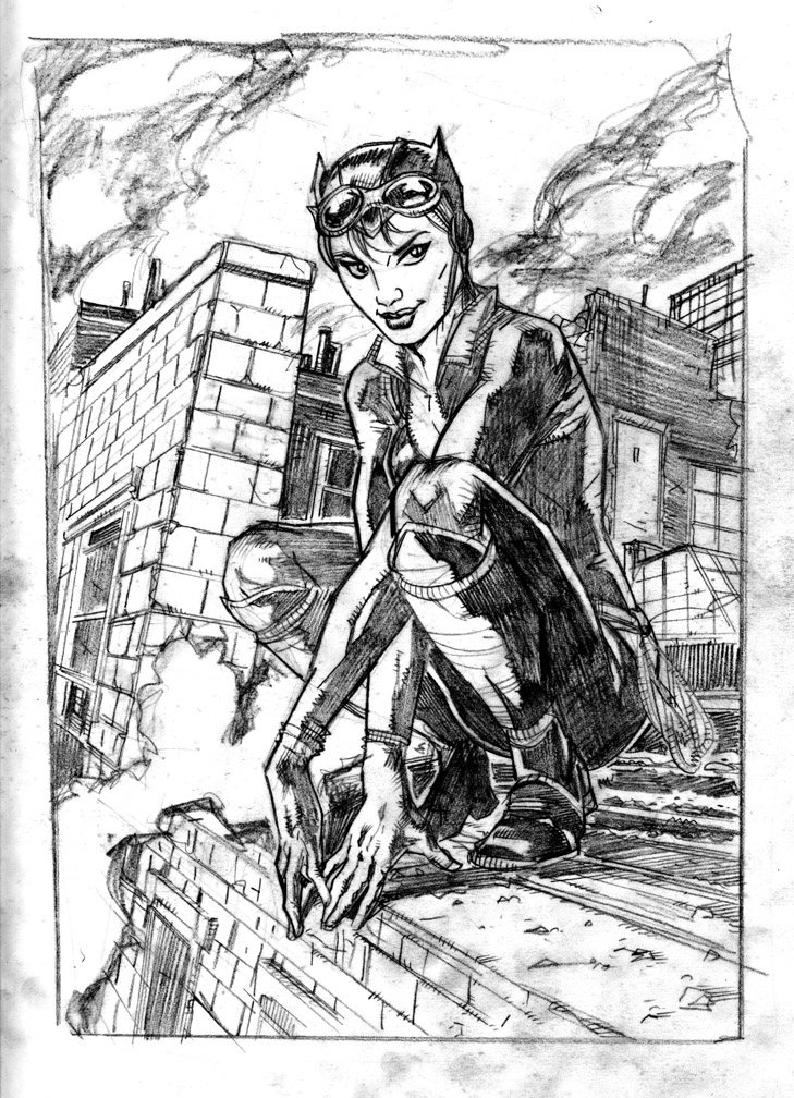 Catwoman sketch