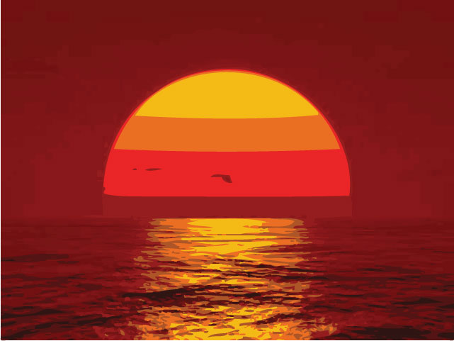 Cartoon Sunset by PhanterDK on DeviantArt Cartoon Sunset by PhanterDK on DeviantArt