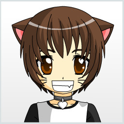 Neko anime face