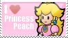 I Heart Peach Stamp 2