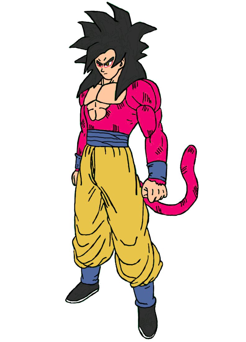 Goku Super Saiyan 4 - Dragon Ball GT by ederson96 on DeviantArt