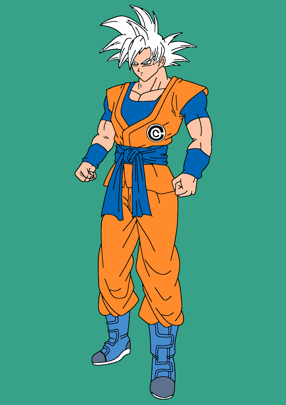 Goku Instinto Superior by TheDuhg16 on DeviantArt