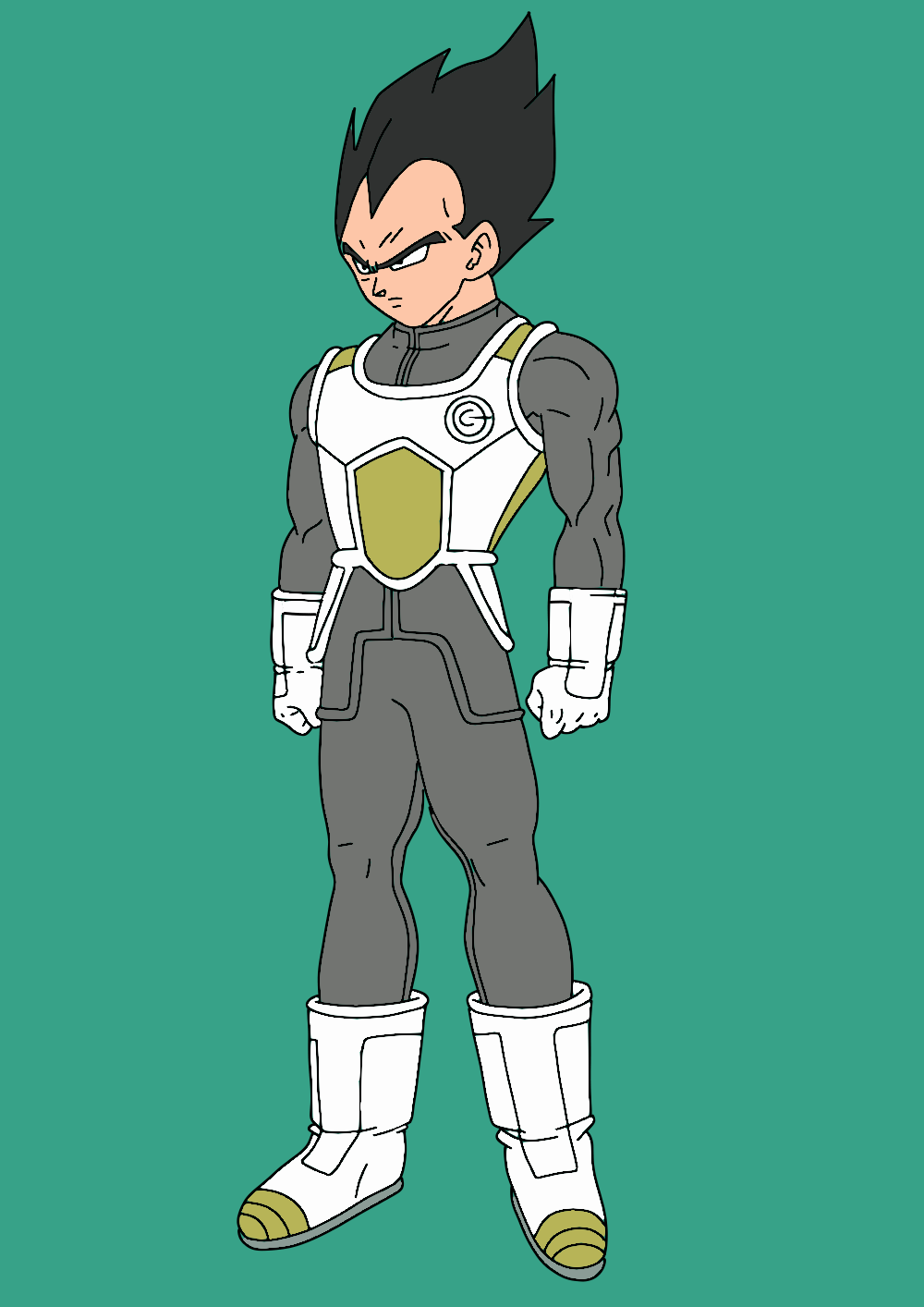 Dragon Ball Z - Vegeta Sketch by SlotheriuS on DeviantArt