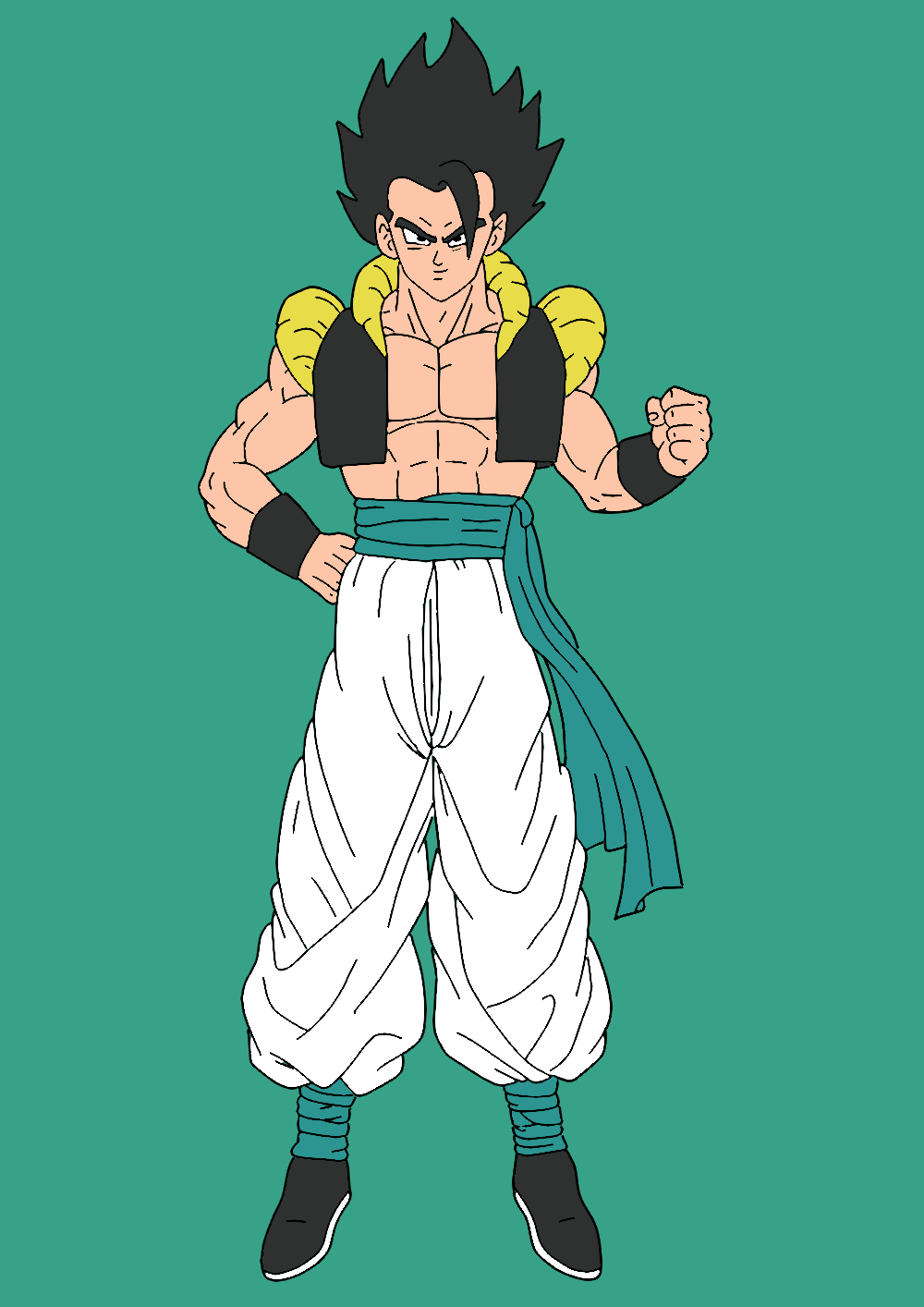 Gogeta by link68120 on DeviantArt