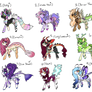 Pony Breedable Set ***HOLD***