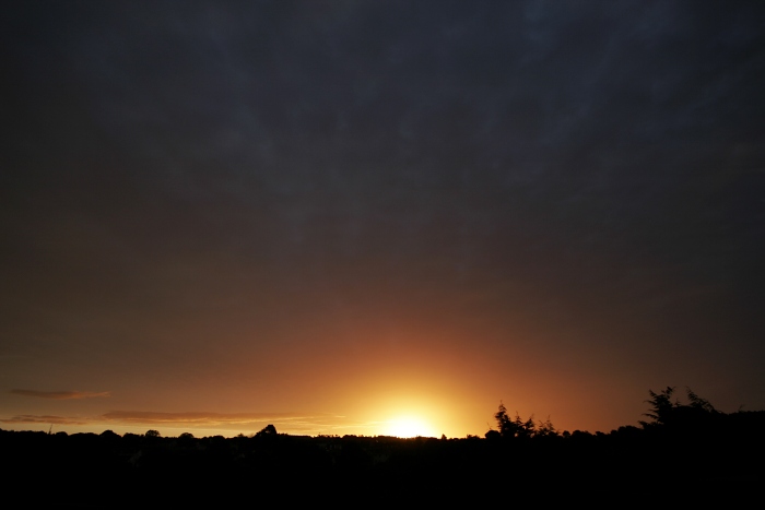 Sunrise over Blarney by donncha
