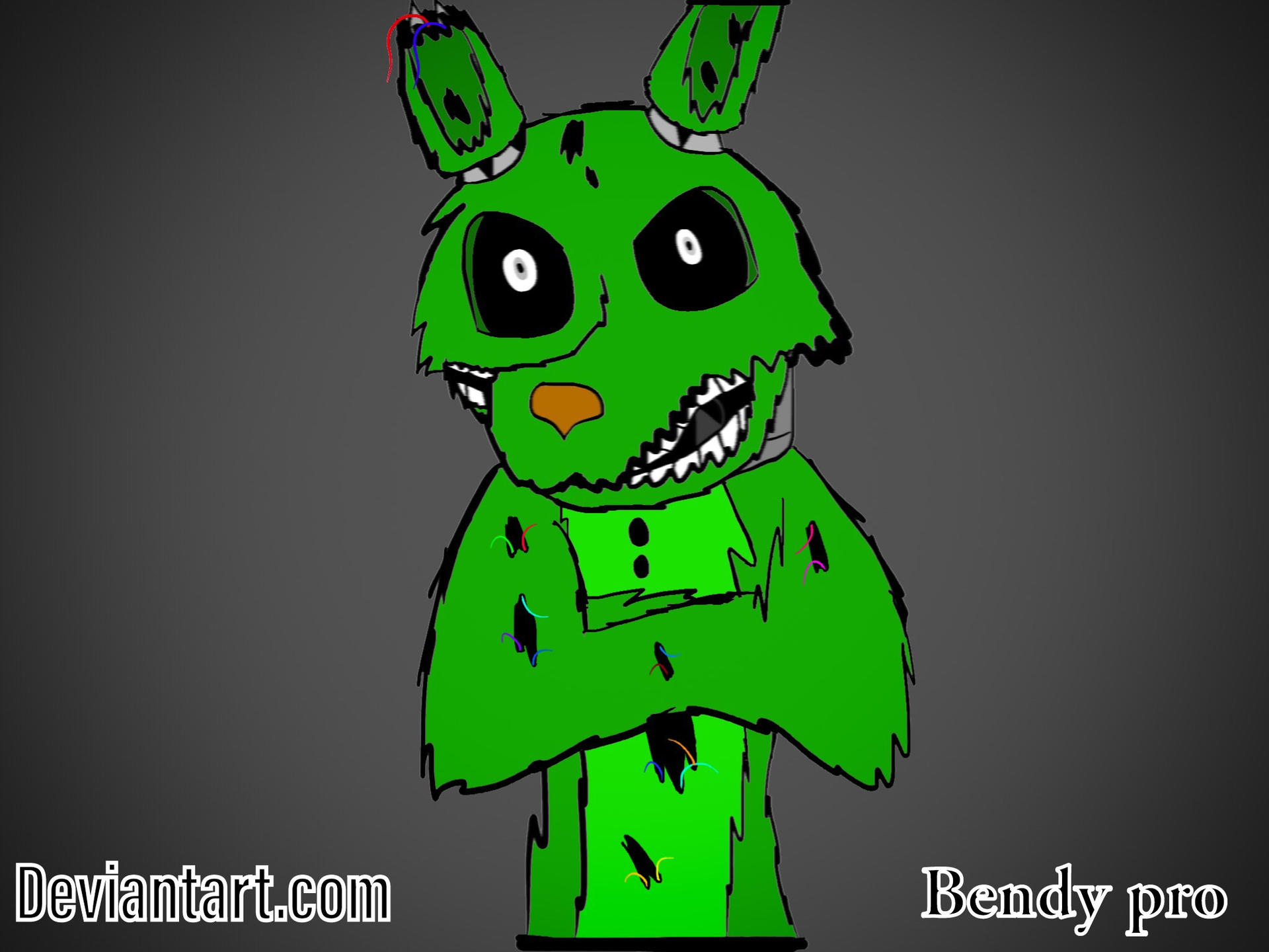 Demon Springtrap springtrap the cool by xXGalex-DemonBoiXx on DeviantArt