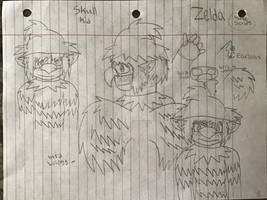 Skull kid scraps
