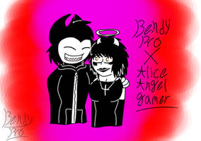 Bendy pro x Alice angel gamer