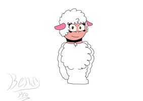 Leggy lamb (gift art) by bendypro