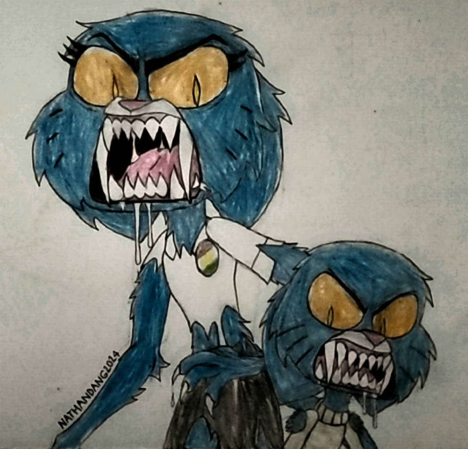 Nicole Rullet Nicole and Gumball(the Amazing World of Gumball) by Monster-Verse on ...