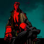 Hellboy on Gargoyle