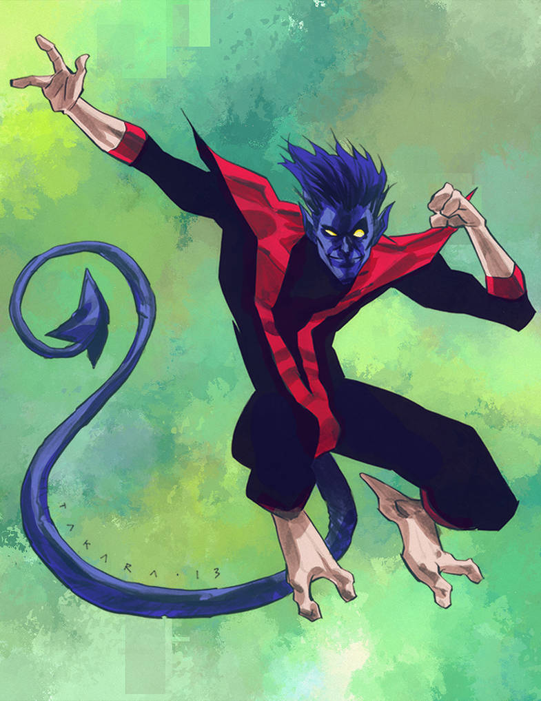 Nightcrawler By Marciotakar colors by SpicerColor on DeviantArt