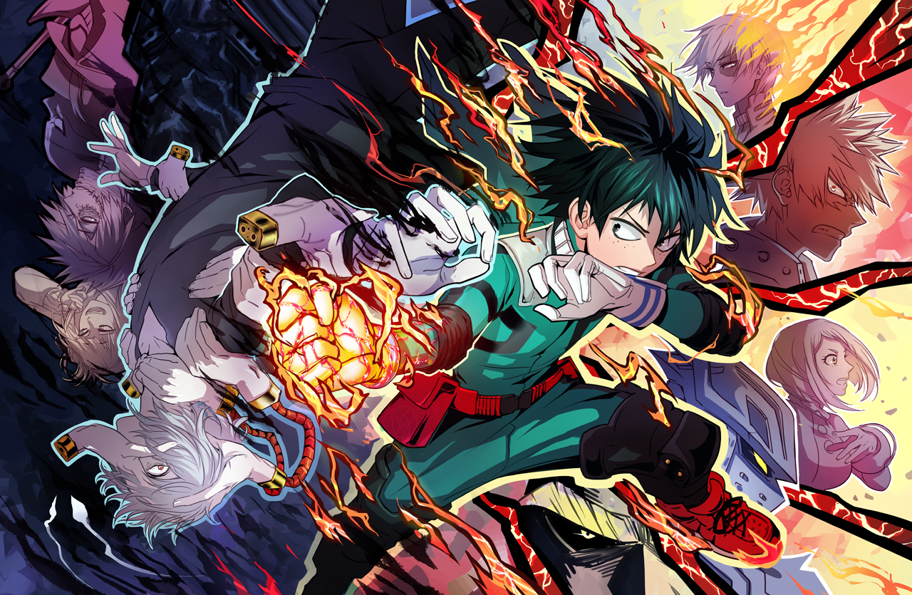 Hasil gambar untuk boku no hero academia deviantart