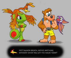 Banjo Yooka Kazooie Laylee