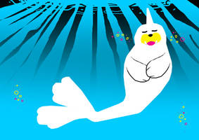 underwater nap - Neon Palette Prompt