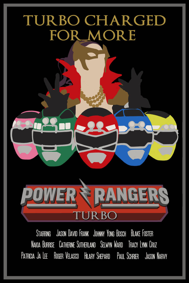 Power Rangers Poster 4 - Turbo by Stormhale on DeviantArt