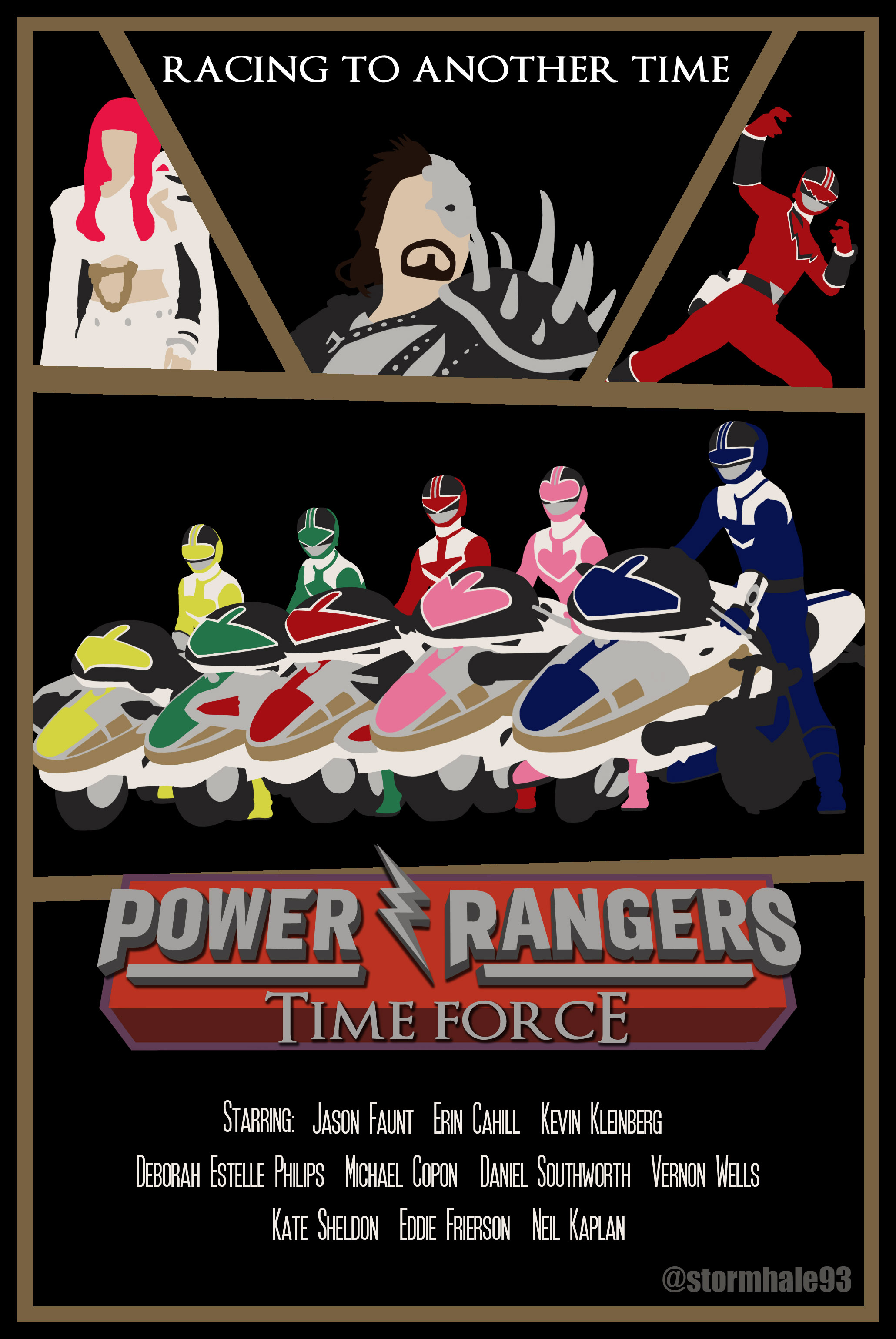 The Power Ranger Timer Power Rangers Poster 8 - Time Force by Stormhale on DeviantArt